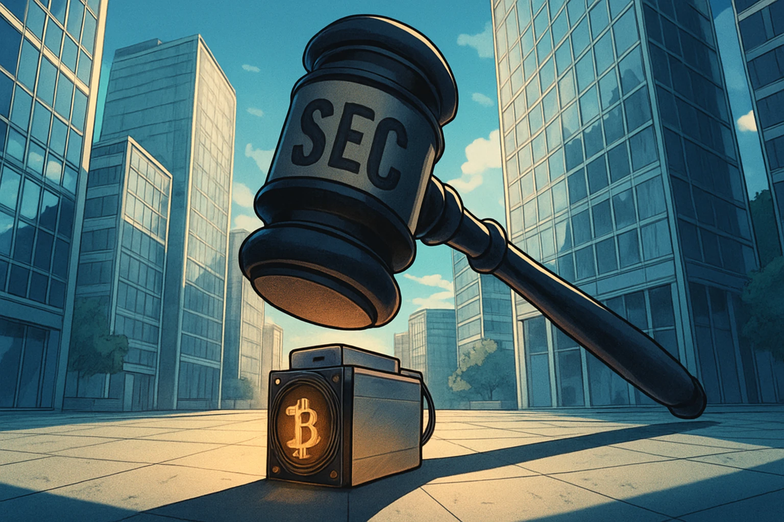 Schwer! Die US-Börsenaufsicht SEC listet den Bitcoin-Abbau im Rahmen der Wertpapiergesetze auf und verklagt das Bergbauunternehmen VBit wegen Betrugs in Höhe von 95,6 Millionen Milligramm.